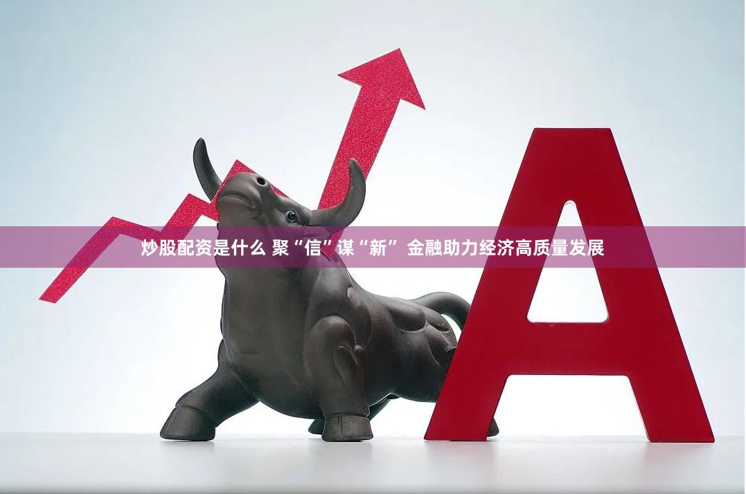 炒股配资是什么 聚“信”谋“新” 金融助力经济高质量发展
