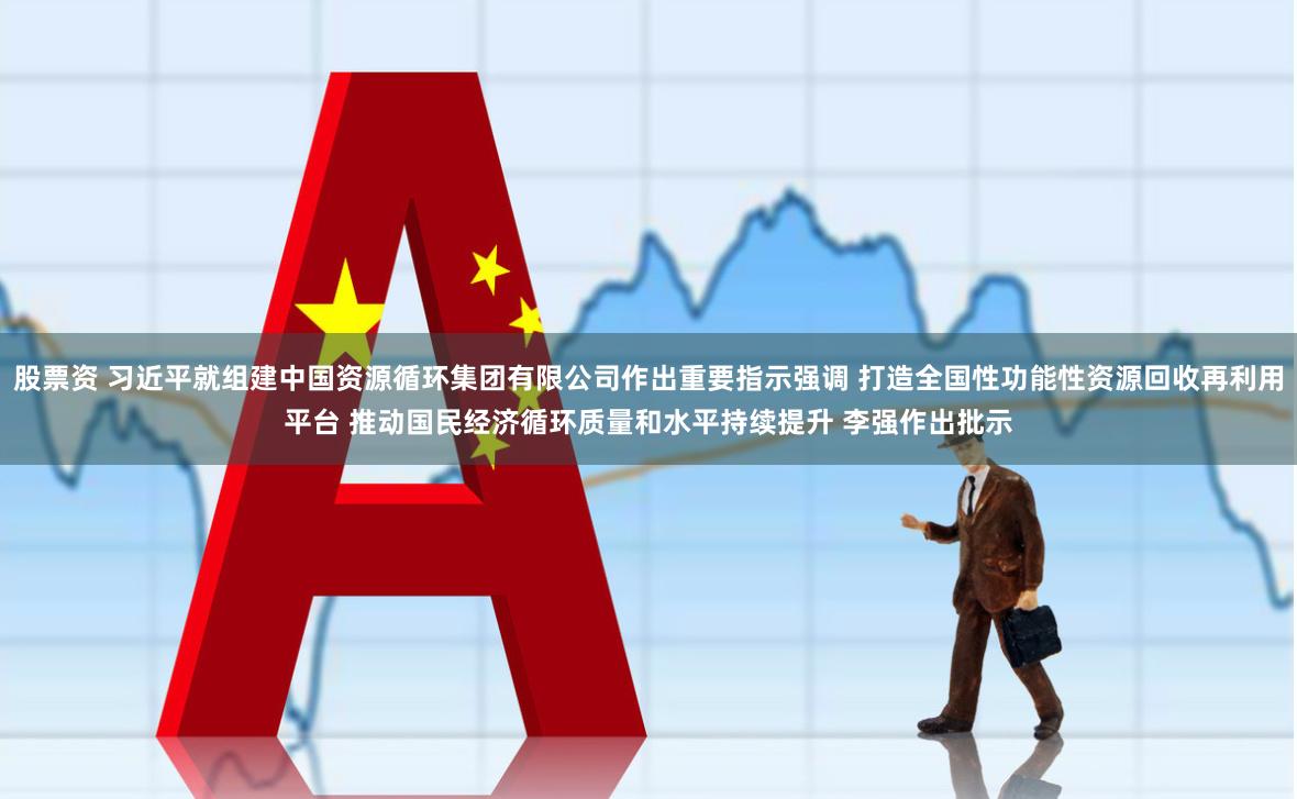 股票资 习近平就组建中国资源循环集团有限公司作出重要指示强调 打造全国性功能性资源回收再利用平台 推动国民经济循环质量和水平持续提升 李强作出批示