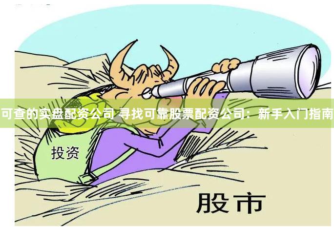 可查的实盘配资公司 寻找可靠股票配资公司：新手入门指南